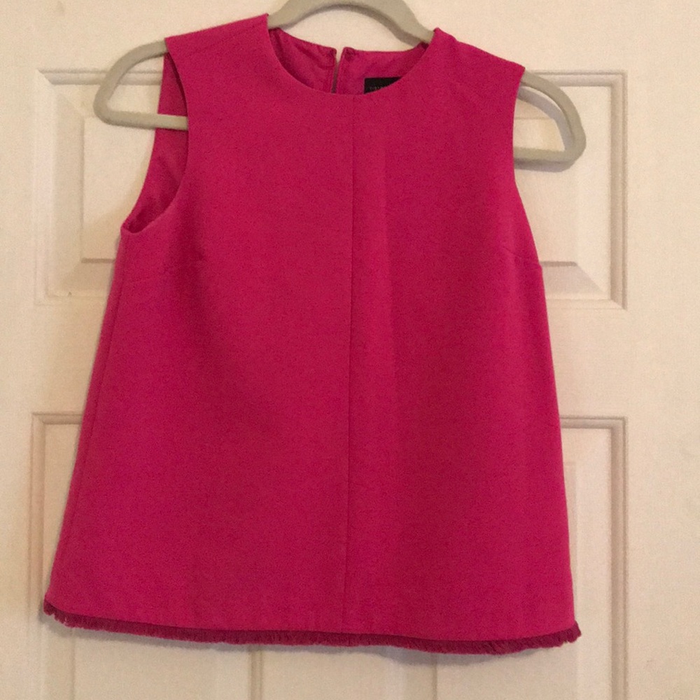 Hot pink Victoria Beckham tank top from Target.